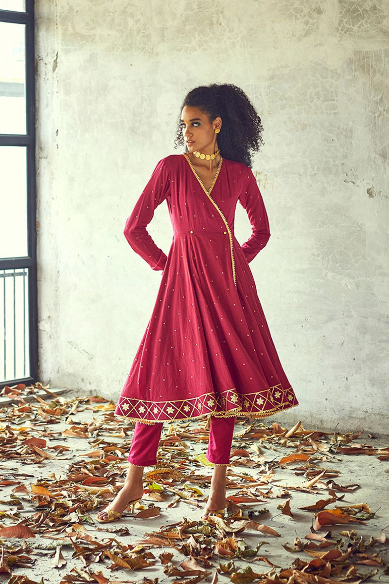Angoori kurta set Kurta Sets by Khara Kapas for women in Singapore
