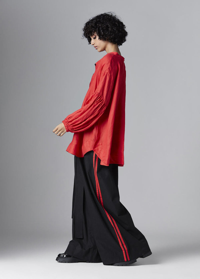 Ariele Trouser Bottoms by Chola in black color for women in Singapore