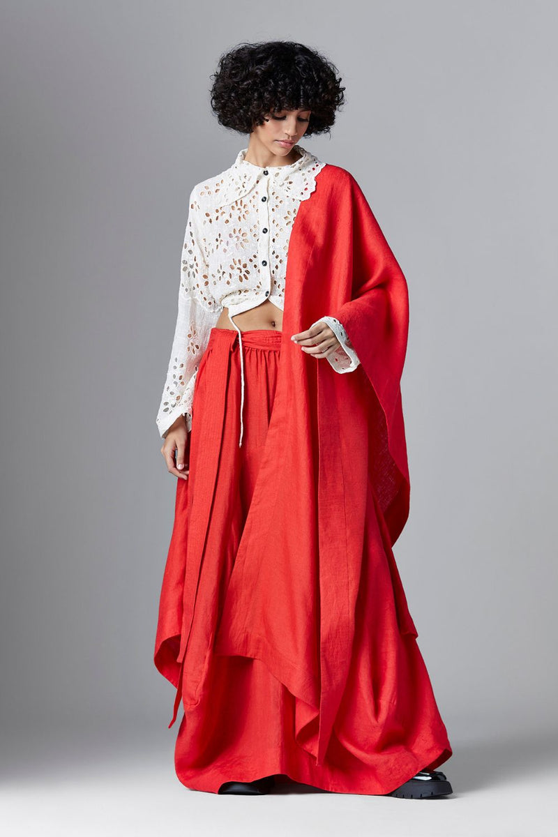 Ashbel Skirt linen Skirts by Chola for women in Singapore