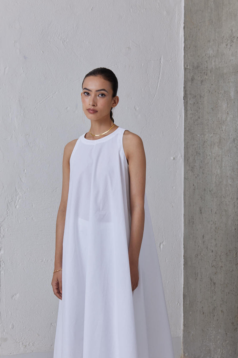 Audric Dress with Pants - Set Co-ord Set by The Summer House in white color for women in Singapore