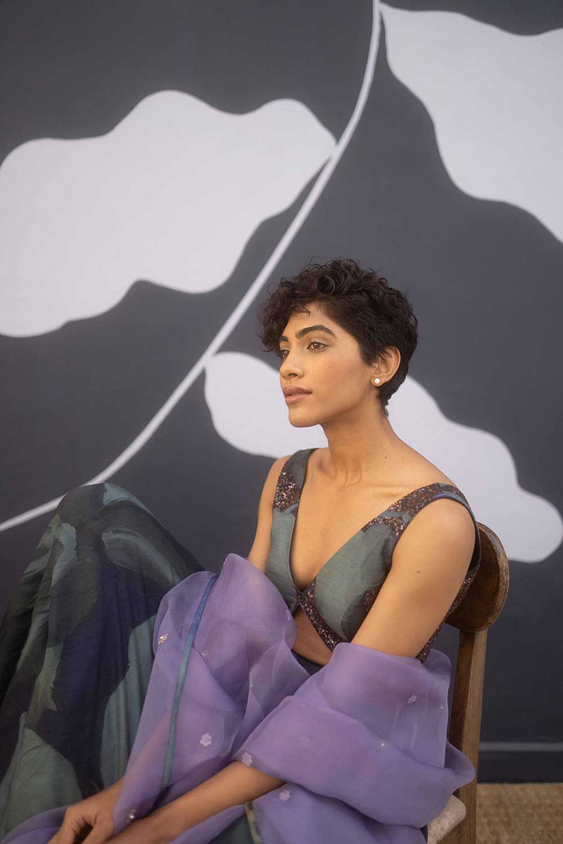 BABKA LEHENGA Indo-Western Wear by Yam for women in Singapore