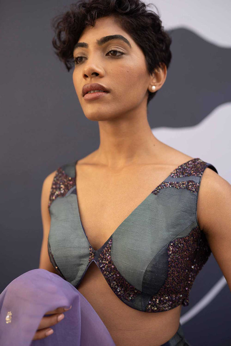 BABKA LEHENGA Indo-Western Wear by Yam for women in Singapore