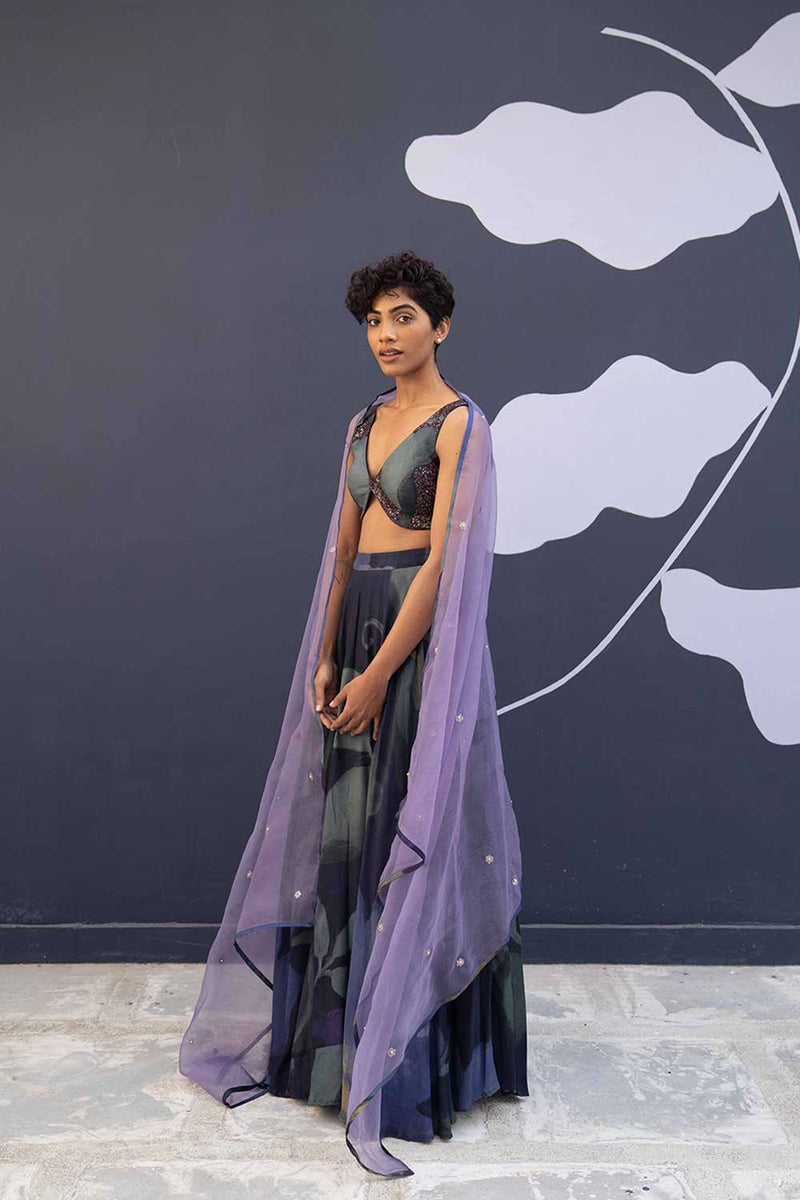 BABKA LEHENGA Indo-Western Wear by Yam for women in Singapore