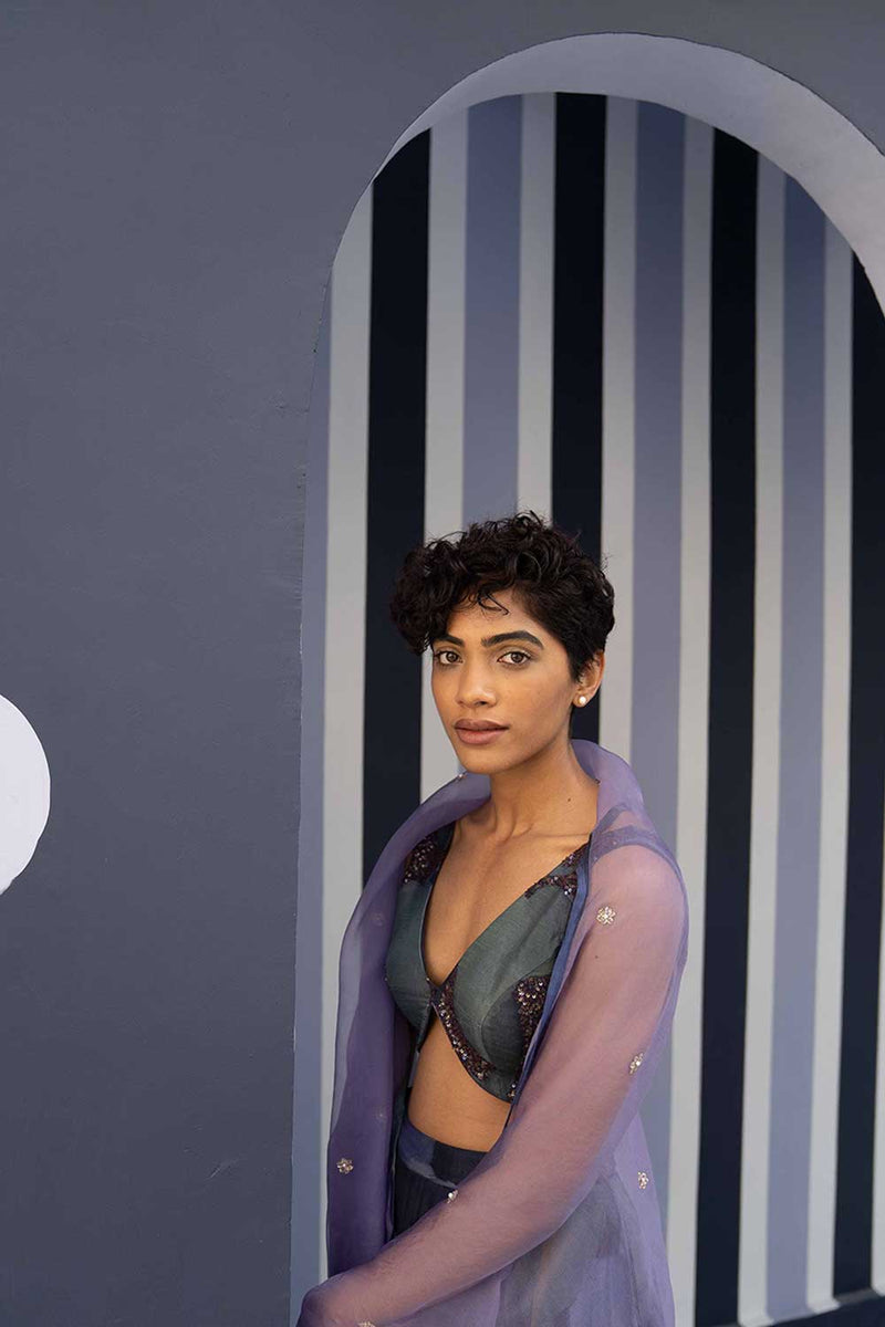 BABKA LEHENGA Indo-Western Wear by Yam for women in Singapore