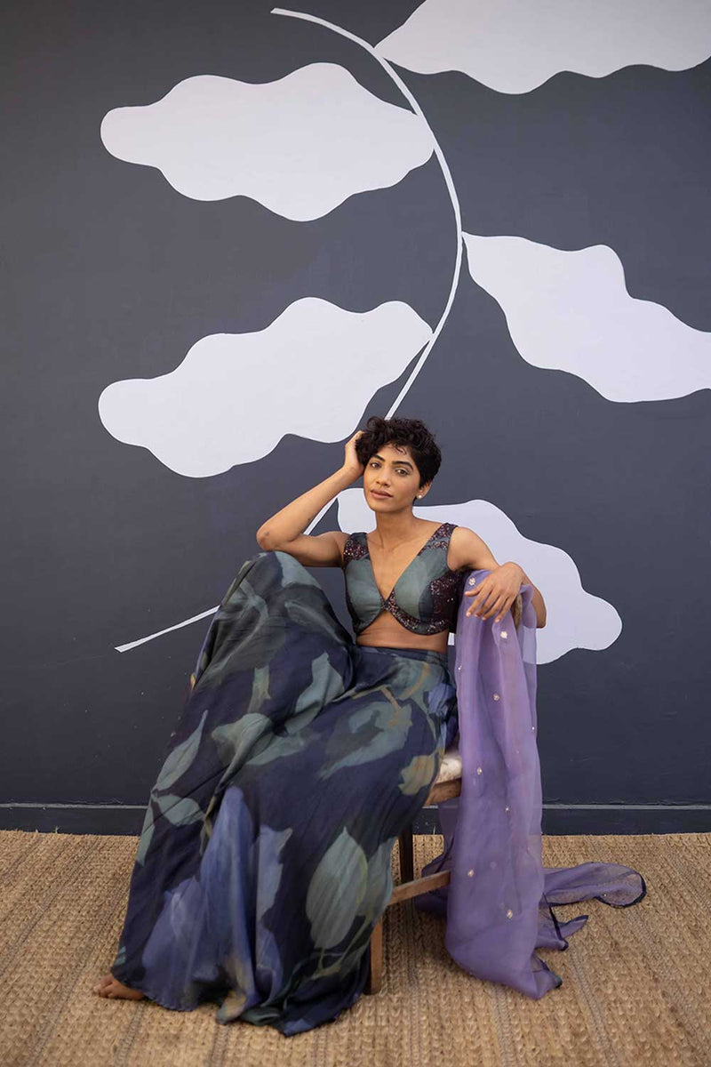 BABKA LEHENGA Indo-Western Wear by Yam for women in Singapore