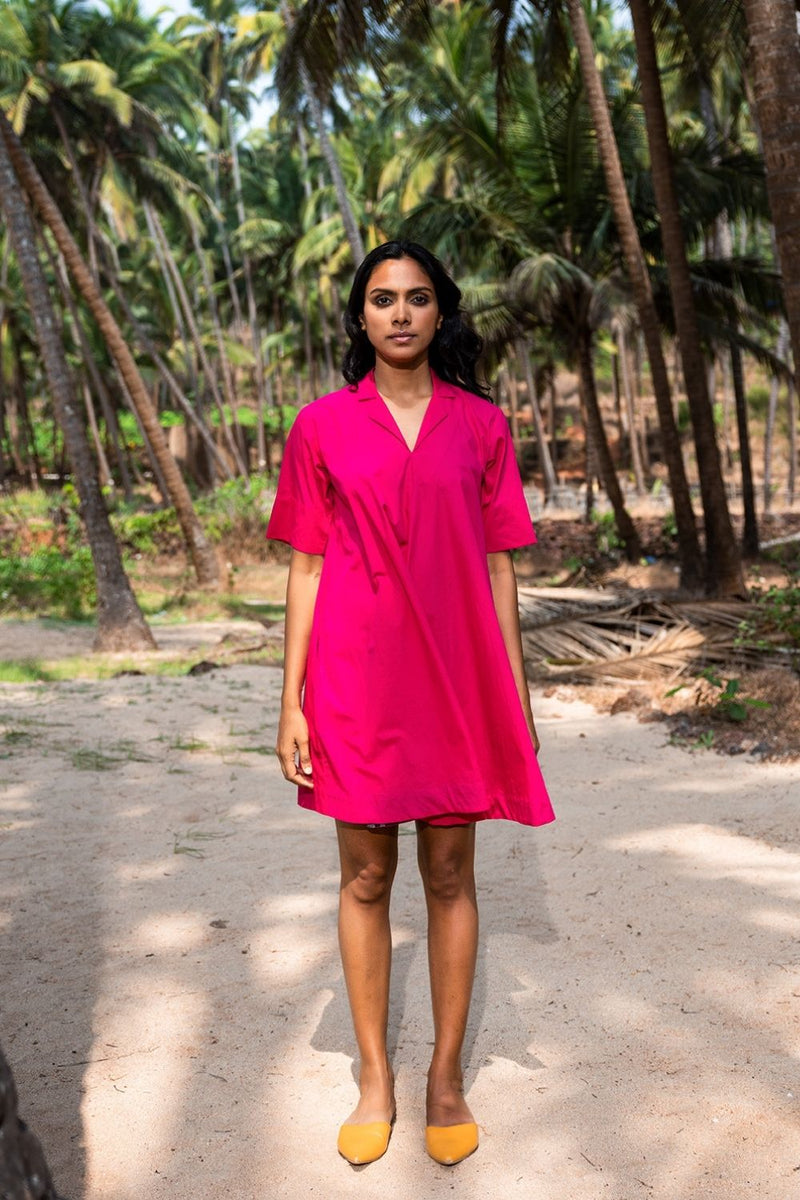 Blush lily Dress by Khara Kapas for women in Singapore