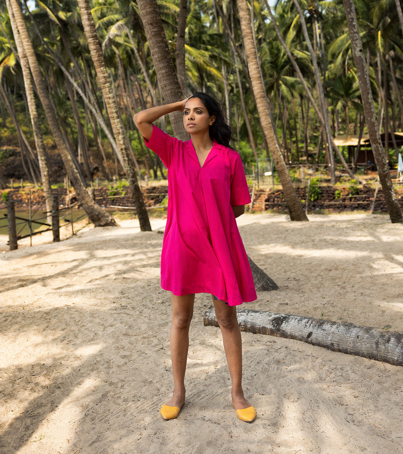 Blush lily Dress by Khara Kapas for women in Singapore