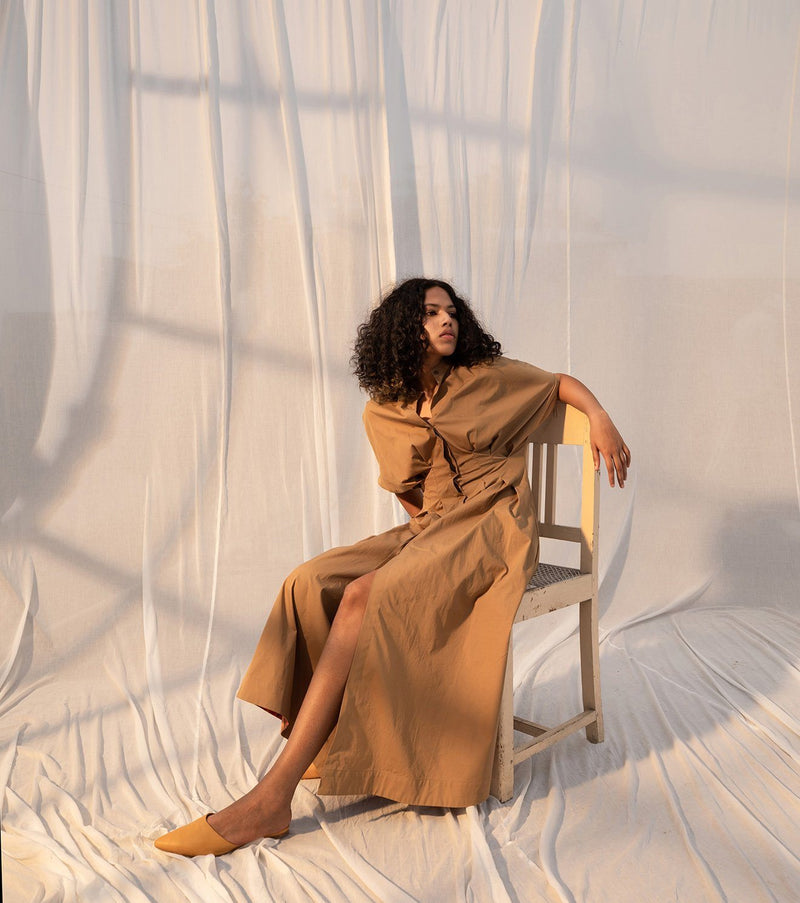 Butter Dress by Khara Kapas for women in Singapore