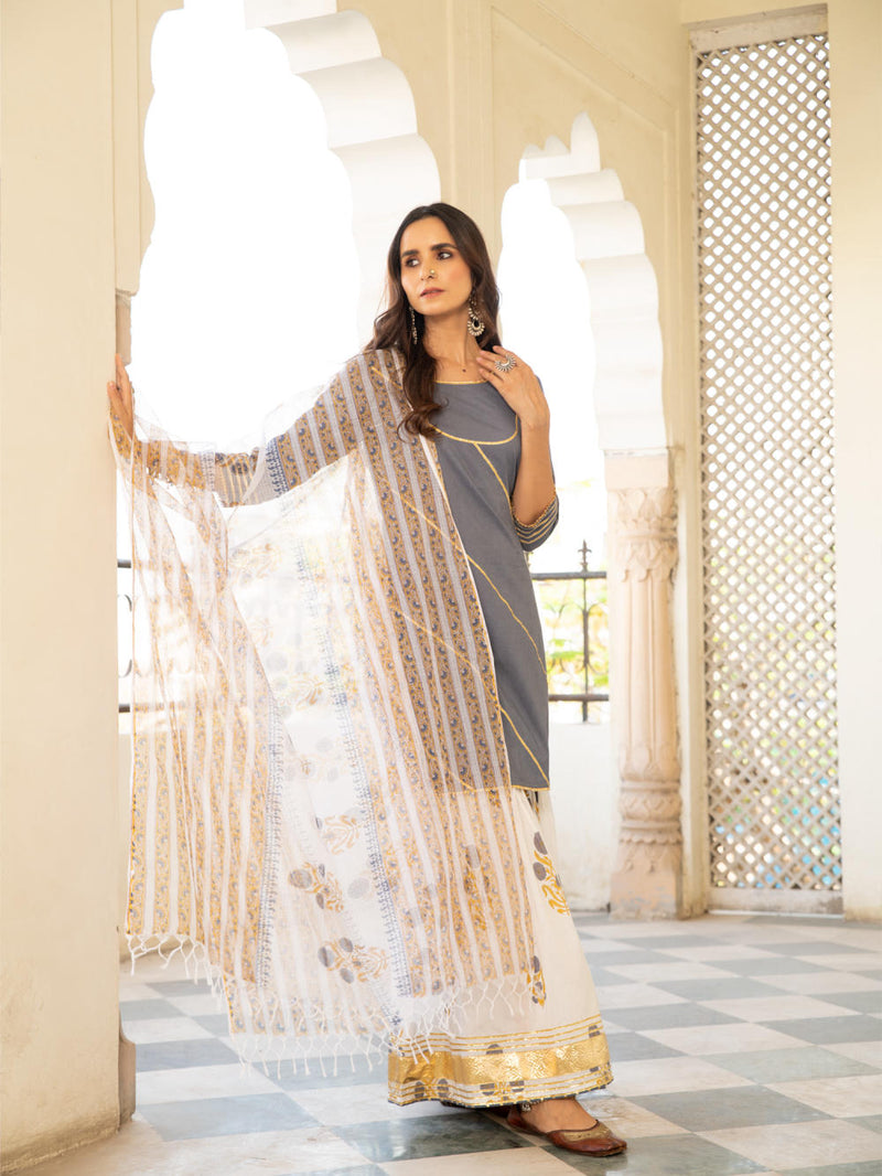 Chaand sharanya neel Chaand sharanya neel by Maison Shefali by Maison Shefali for women in Singapore