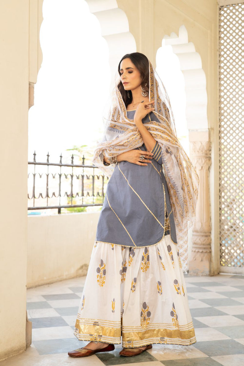Chaand sharanya neel Chaand sharanya neel by Maison Shefali by Maison Shefali for women in Singapore