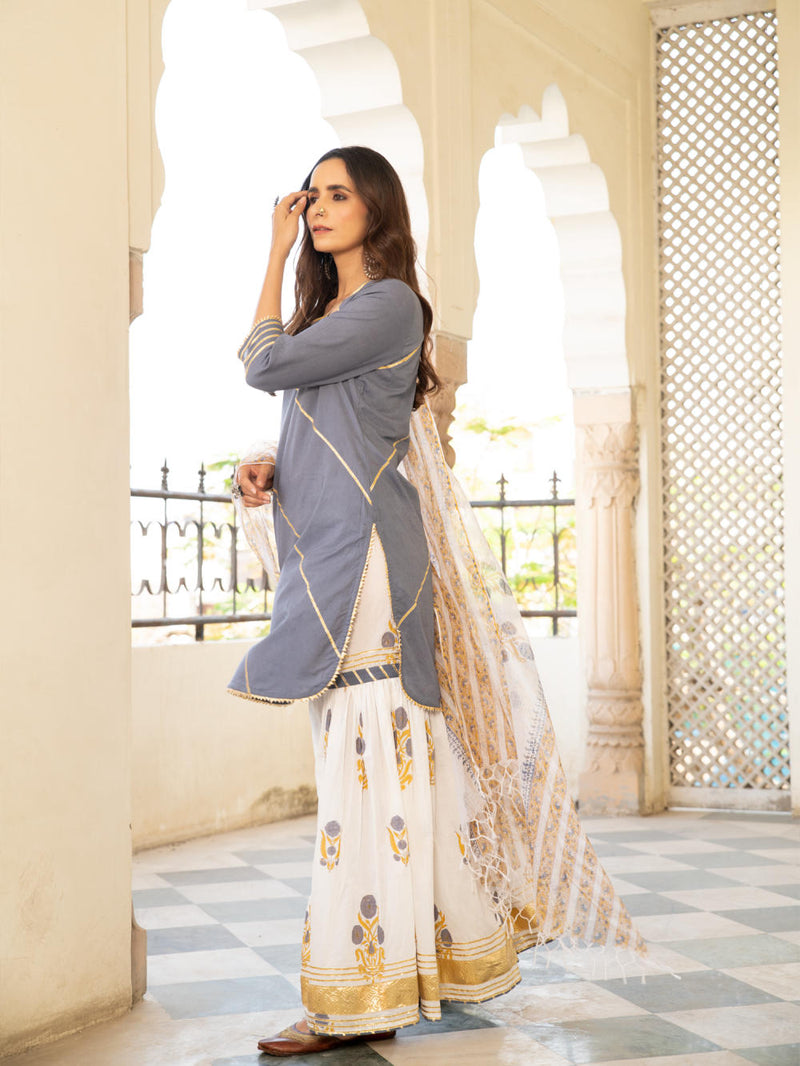 Chaand sharanya neel Chaand sharanya neel by Maison Shefali by Maison Shefali for women in Singapore