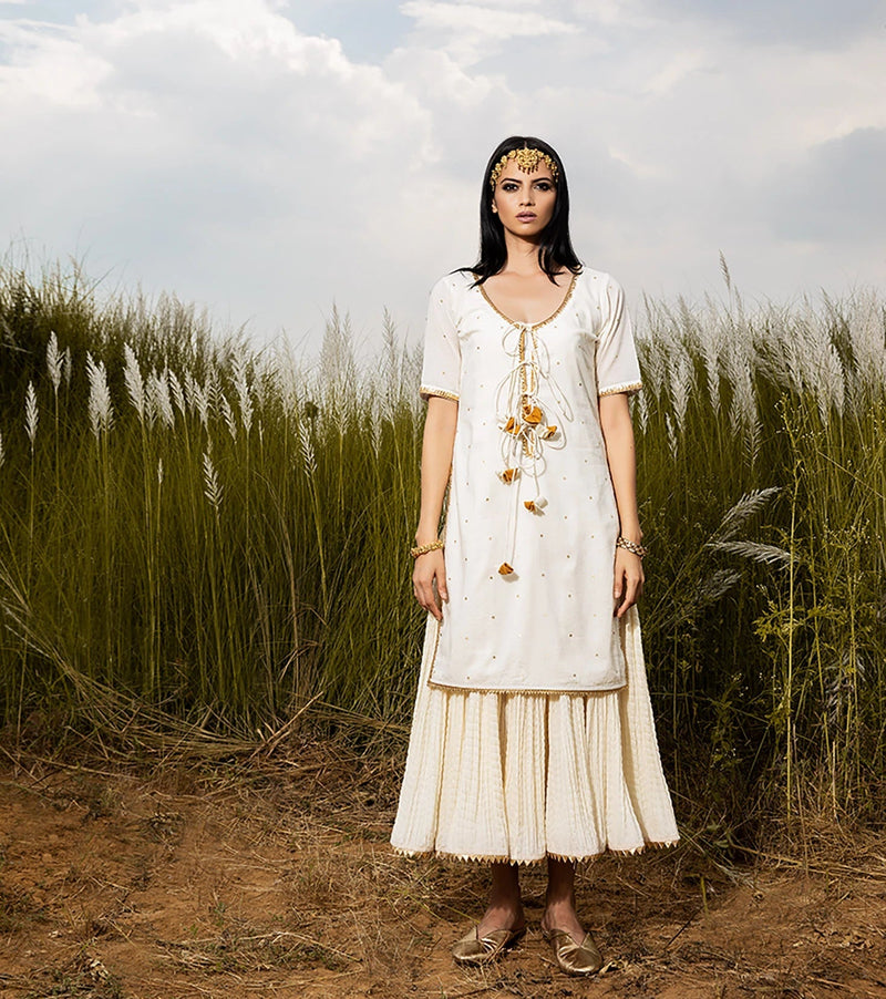Chaandni Chola Kurta Sets by Khara Kapas for women in Singapore