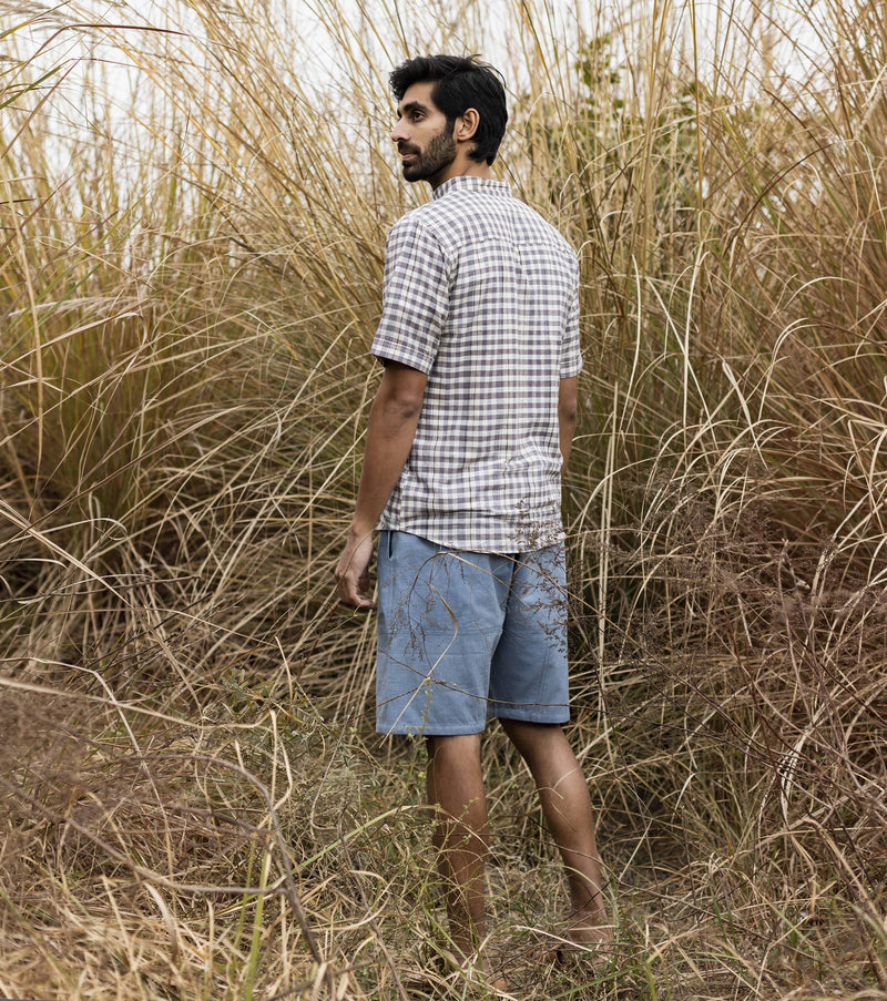 Clear Blue Skies Bottoms by Khara Kapas Men for men in Singapore