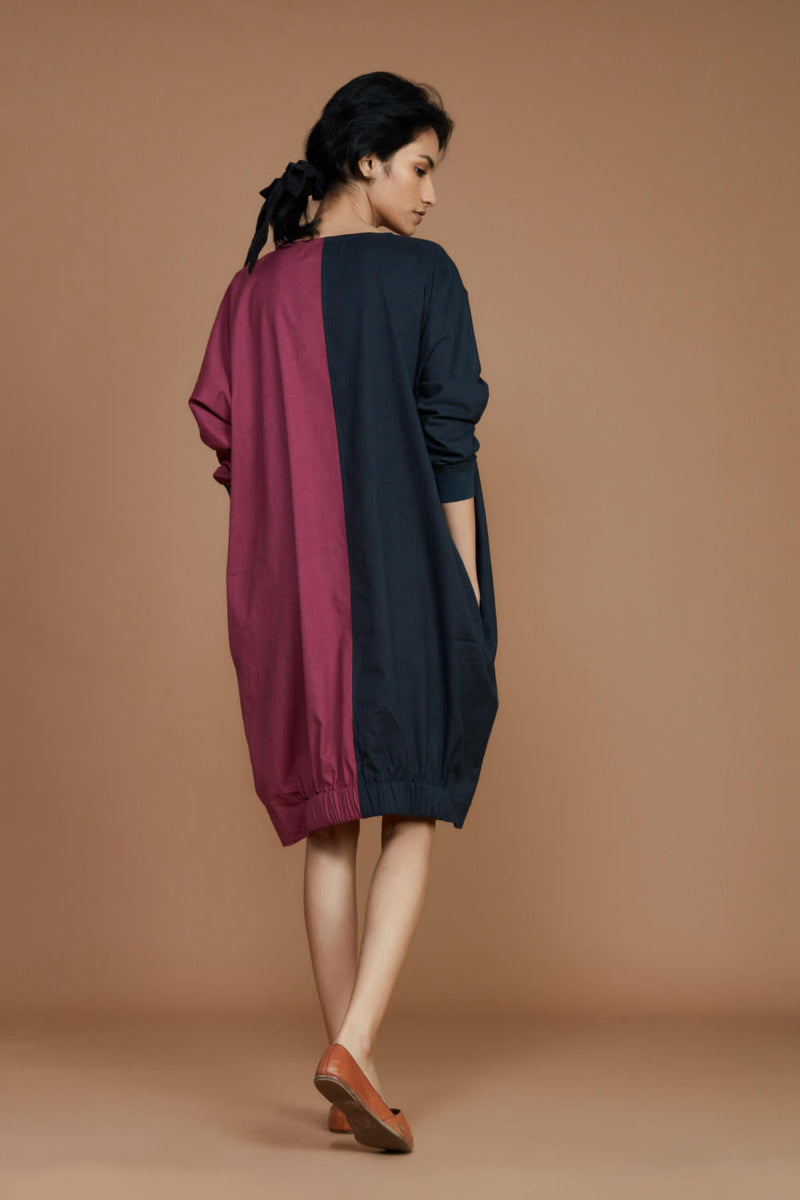 Color Block Shift Dress Dress by Mati for women in Singapore