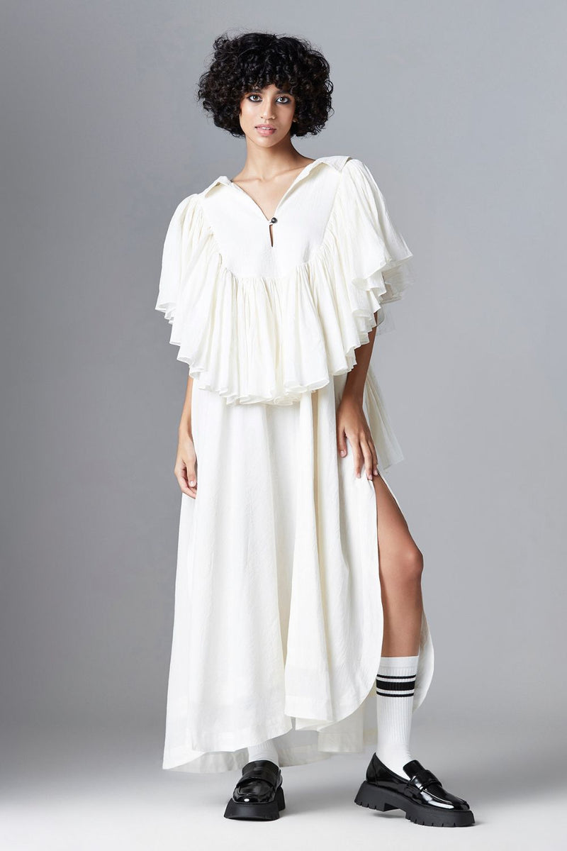 Cordelia Dress Dress by Chola in white color for women in Singapore