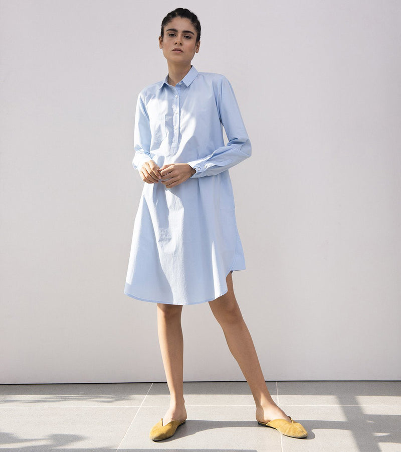 Cornflower A-Line Dress Dress by Khara Kapas for women in Singapore