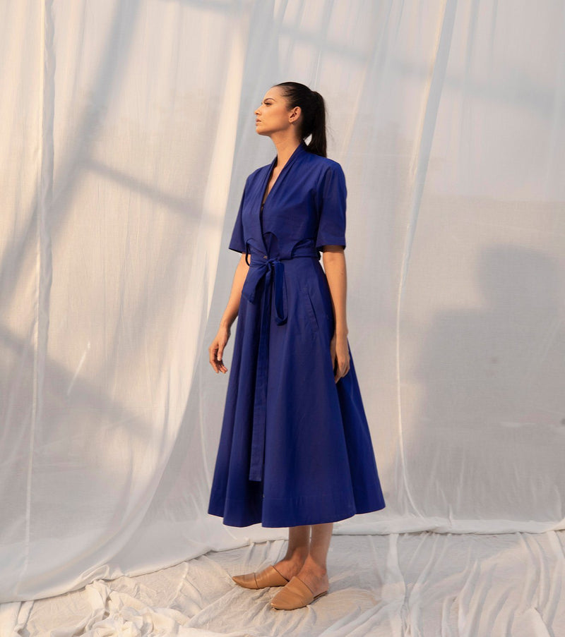 Crayfish Dress by Khara Kapas in red for women in Singapore