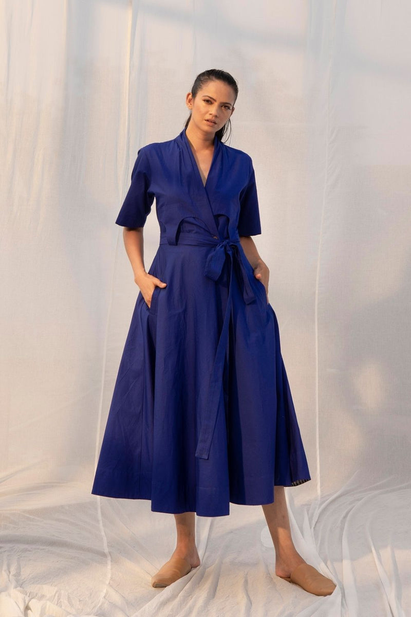 Crayfish Dress by Khara Kapas in red for women in Singapore