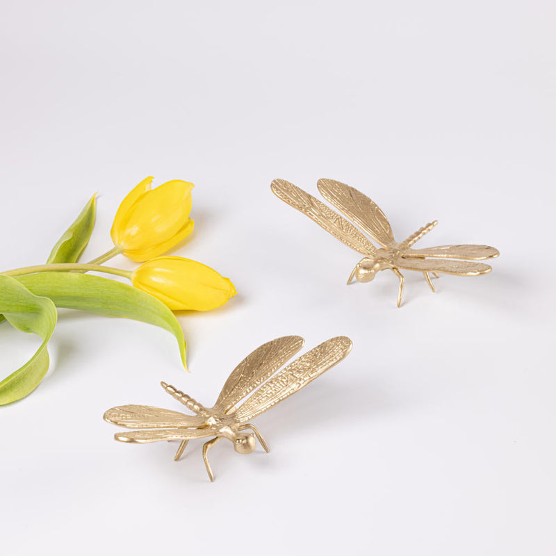 Decorative Brass Dragonfly linen by Gado Living for in Singapore