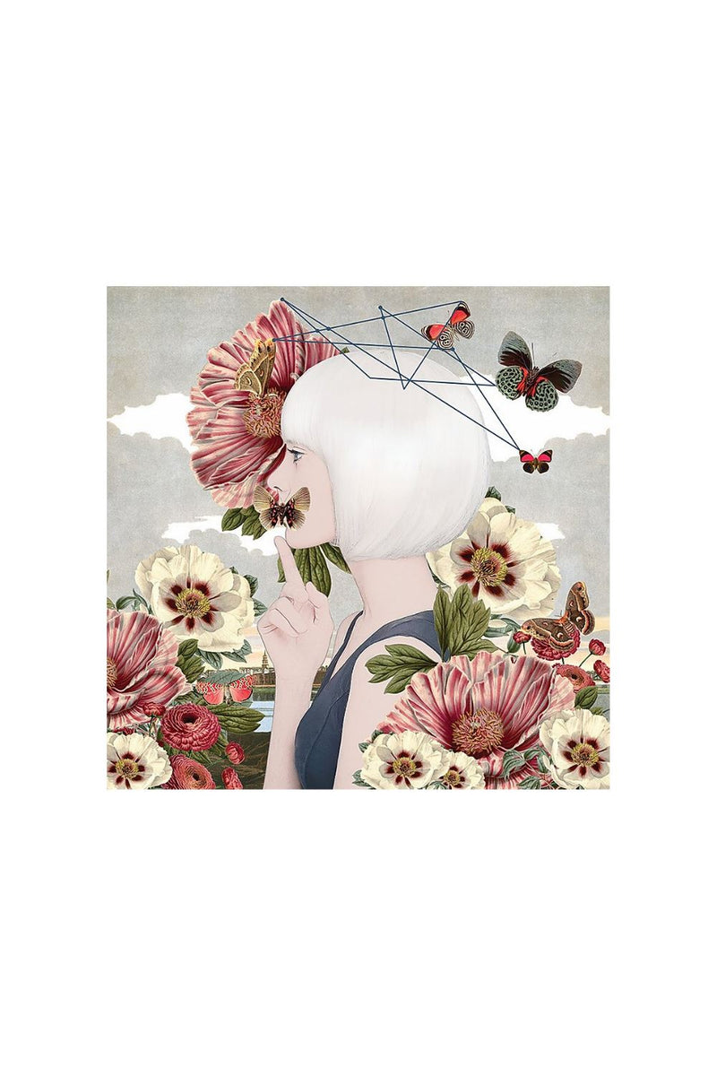 Don't Speak what the heart Flutters Art Alexandra Gallagher 