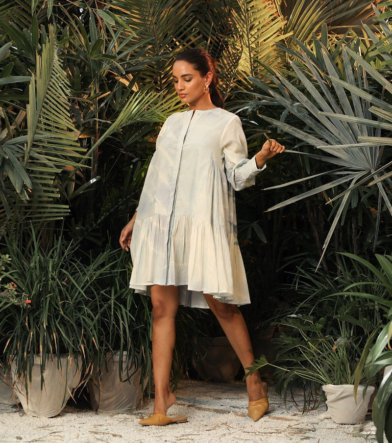 Driftng Cloud Dress by Khara Kapas for women in Singapore