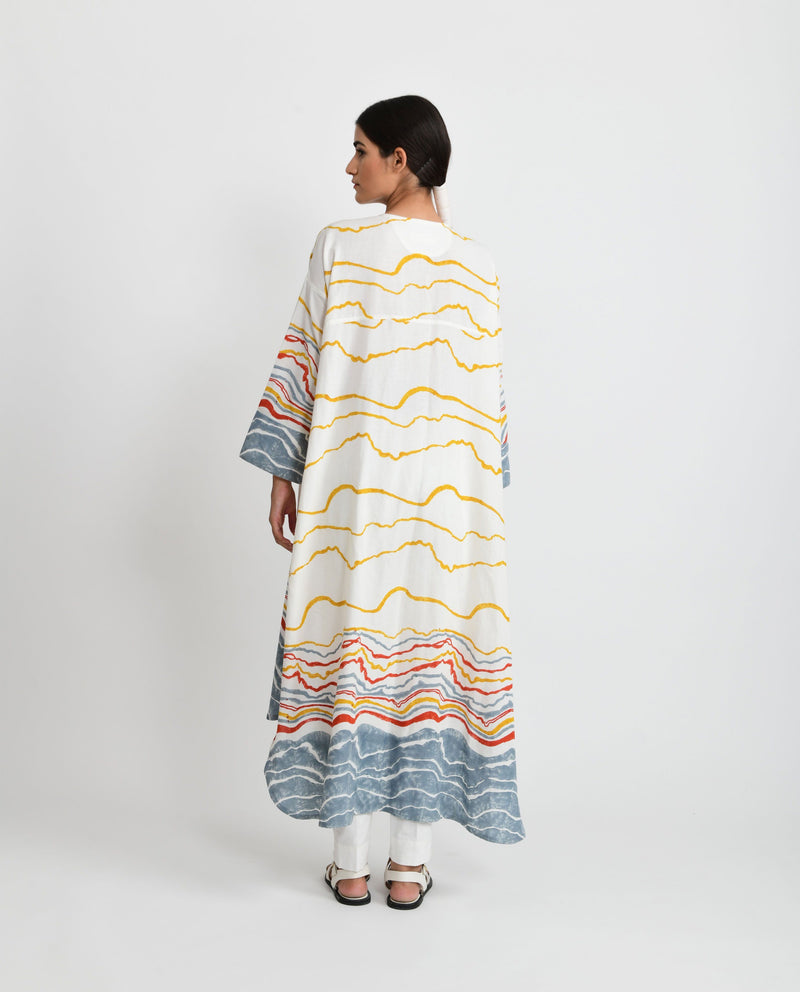 EARTH FOSSIL SIDE OPEN KURTA Fashion Rias