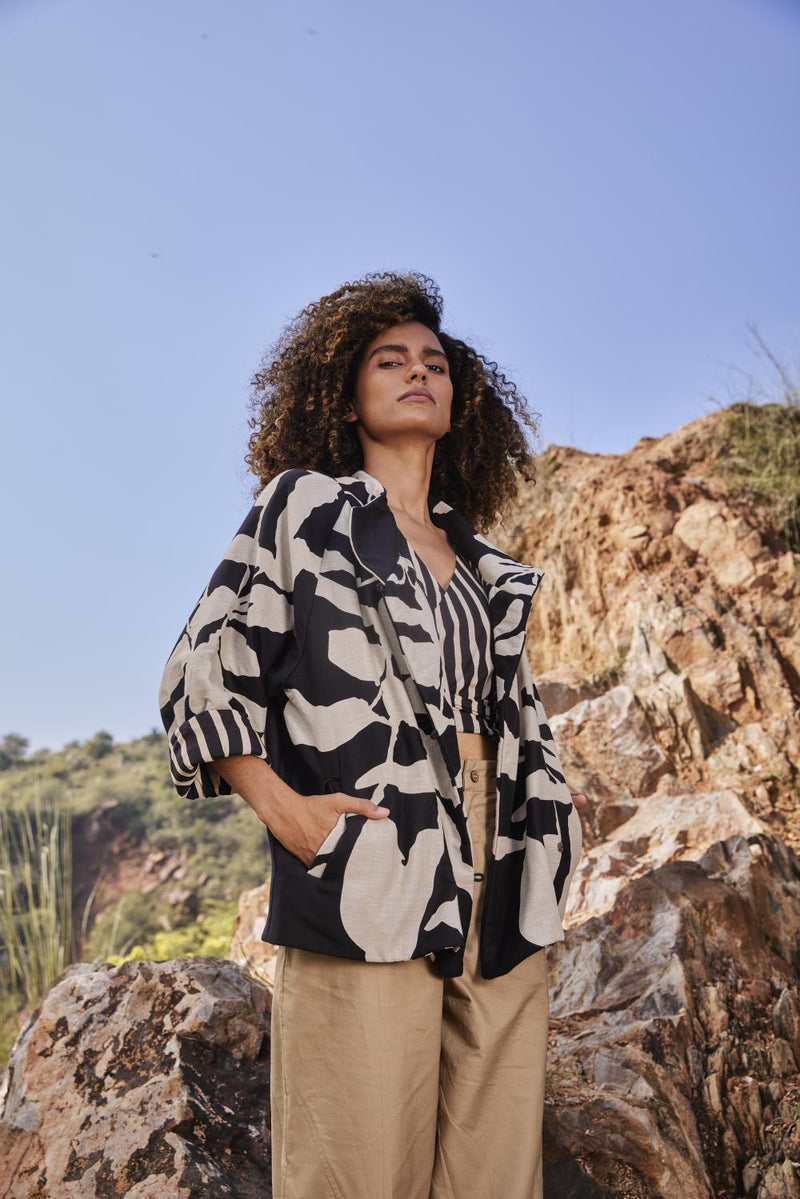 Ebony's Desire Jacket Jackets & Overlays by Khara Kapas for women in Singapore