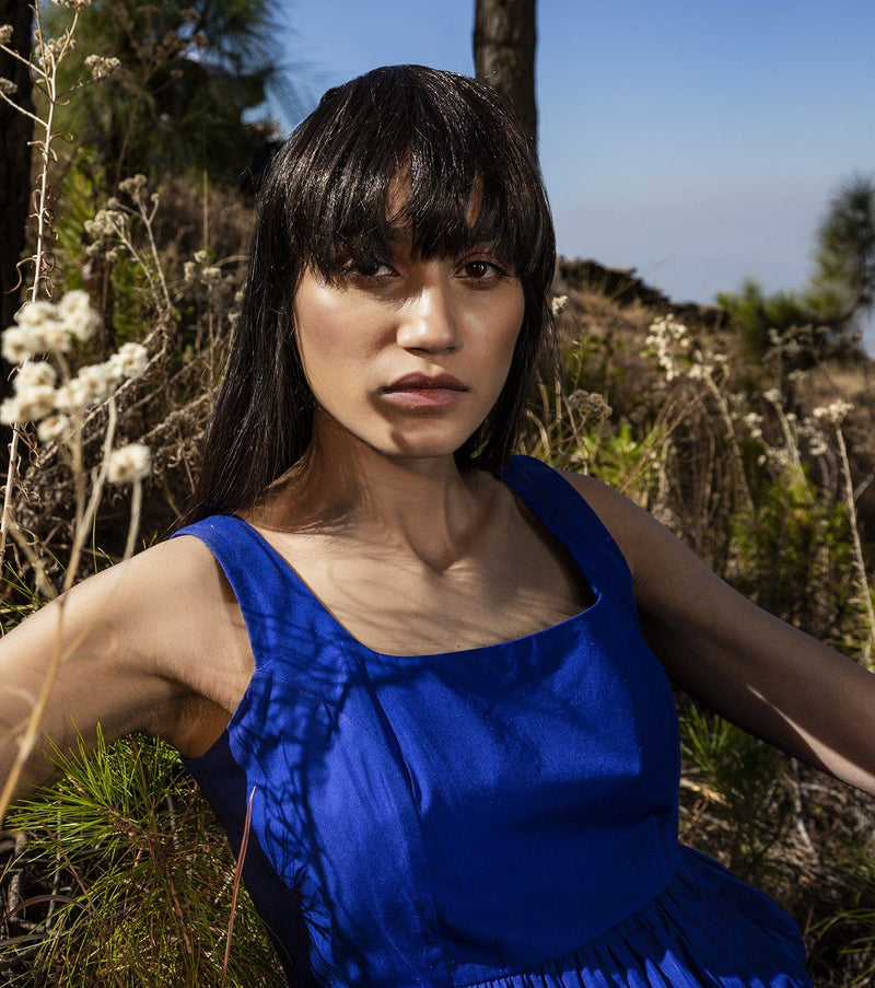 Falling Skies Dress by Khara Kapas for women in Singapore