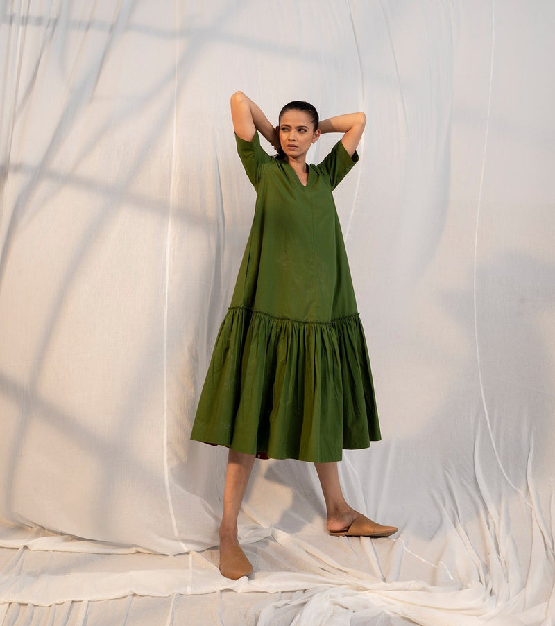 Fern Dress by Khara Kapas for women in Singapore