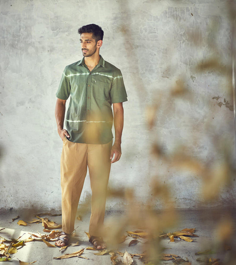 Forest ghost shirt by Khara Kapas Men for men in Singapore