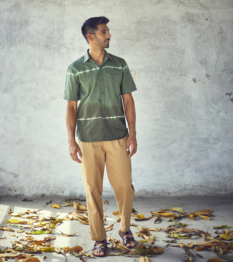 Forest ghost shirt by Khara Kapas Men for men in Singapore