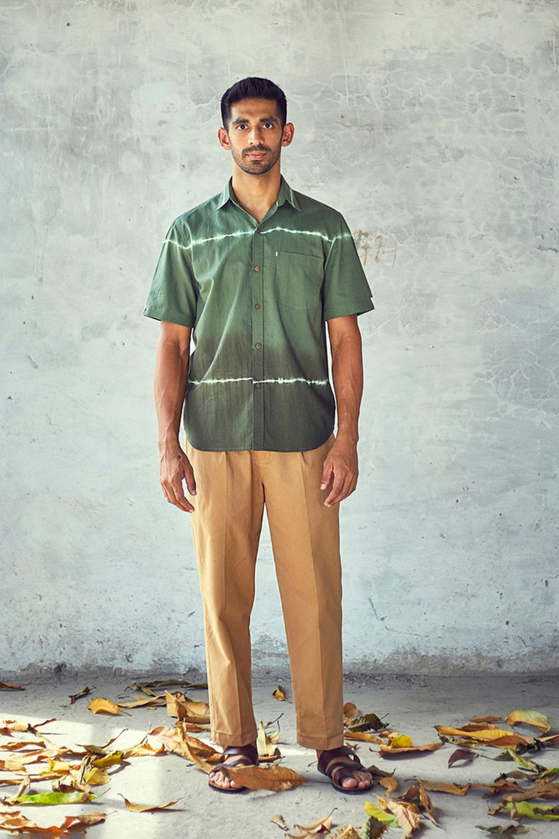 Forest ghost shirt by Khara Kapas Men for men in Singapore
