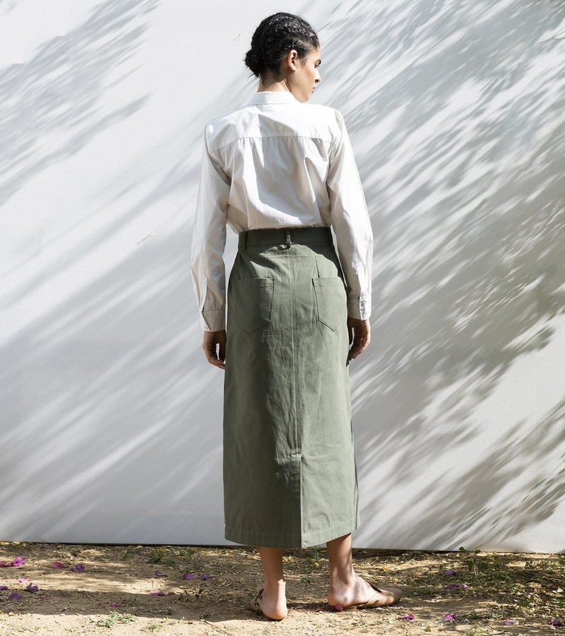 Garden Grove Long Skirt Skirts by Khara Kapas for women in Singapore