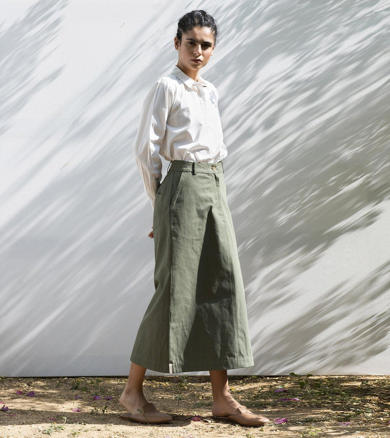 Garden Grove Long Skirt Skirts by Khara Kapas for women in Singapore