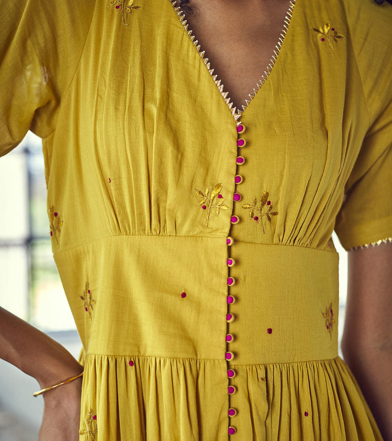 Genda choga set Kurta Sets by Khara Kapas for women in Singapore