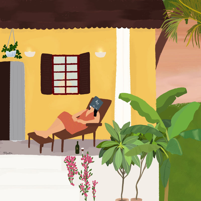 GOAN VERANDAH ART MEDHA EASWAR