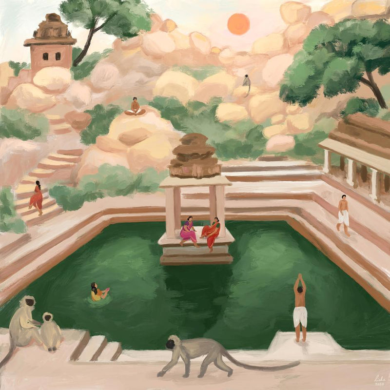 Hampi Art Richa Kashelkar