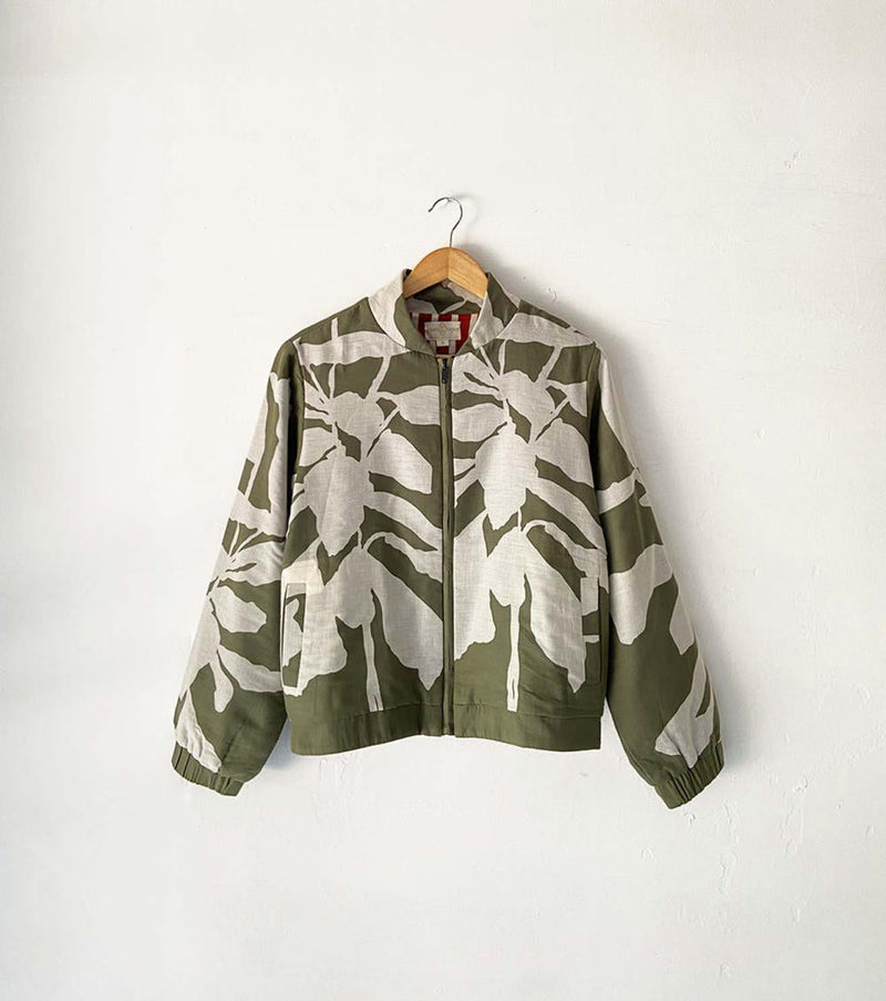 Haze beneath Bomber Jacket Jackets & Overlays by Khara Kapas for women in Singapore