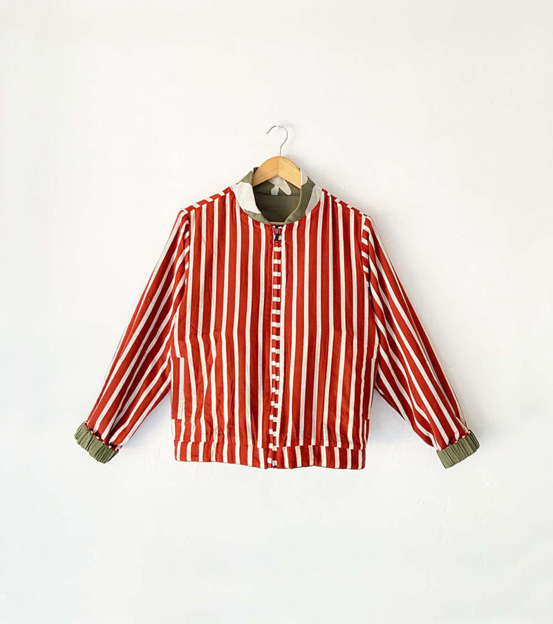Haze beneath Bomber Jacket Jackets & Overlays by Khara Kapas for women in Singapore