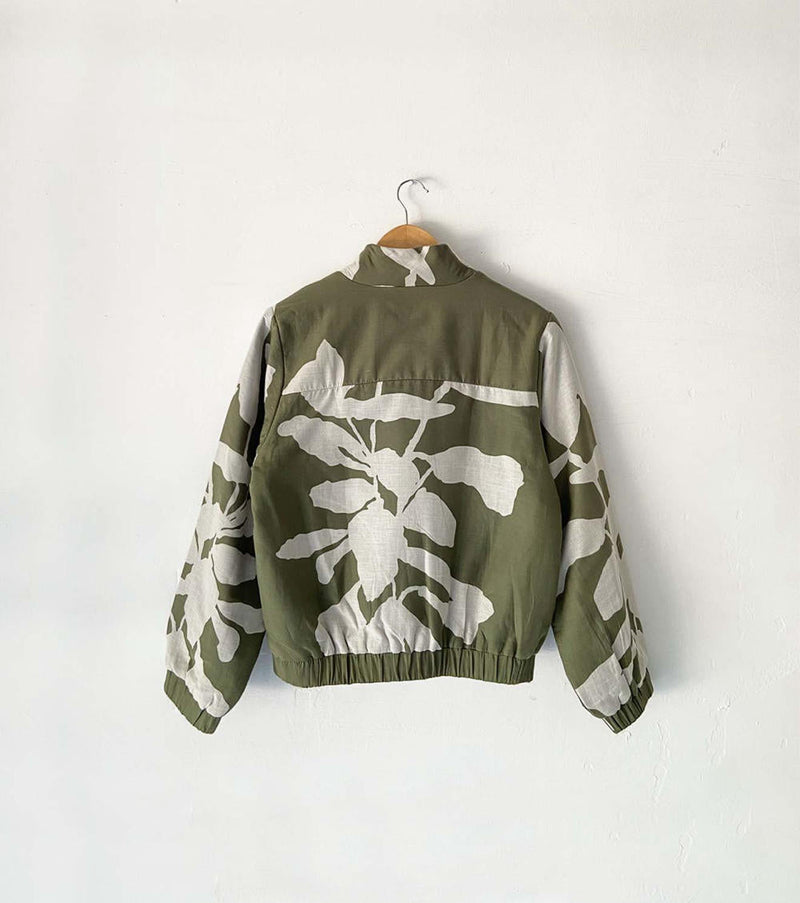 Haze beneath Bomber Jacket Jackets & Overlays by Khara Kapas for women in Singapore