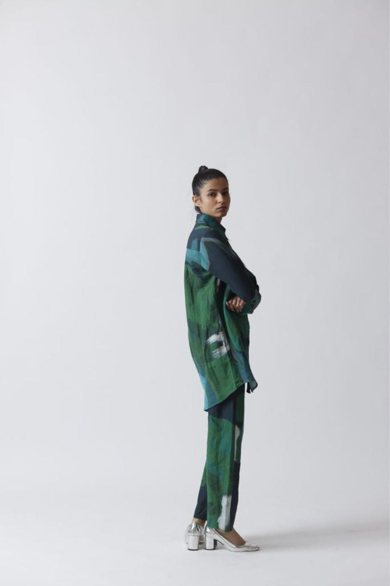JADE CO-ORD SET linen Co-ord Set by Yam for women in Singapore
