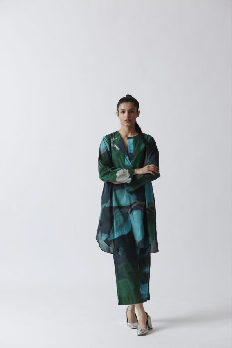 JADE COTTON KURTA SET Kurta Sets by Yam for women in Singapore