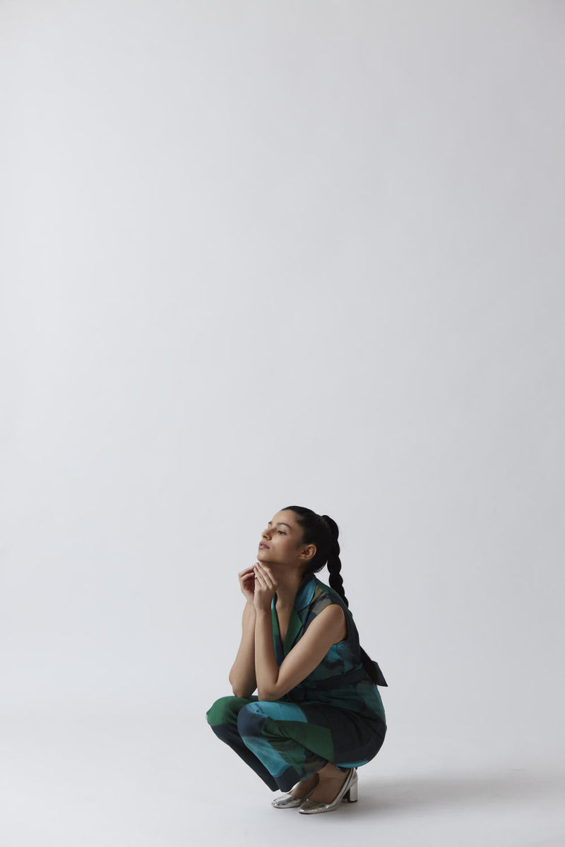 JADE JACKET SET linen Co-ord Set by Yam for women in Singapore