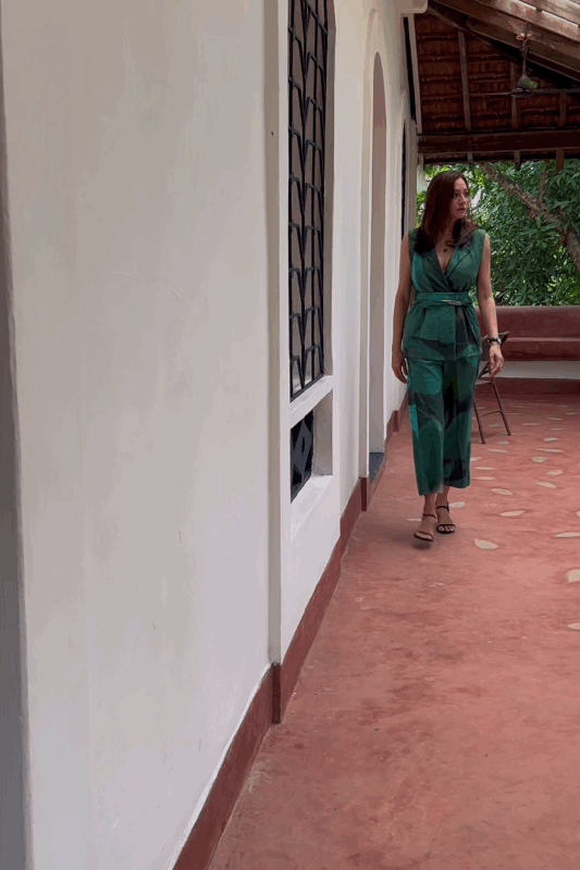 JADE JACKET SET linen Co-ord Set by Yam for women in Singapore