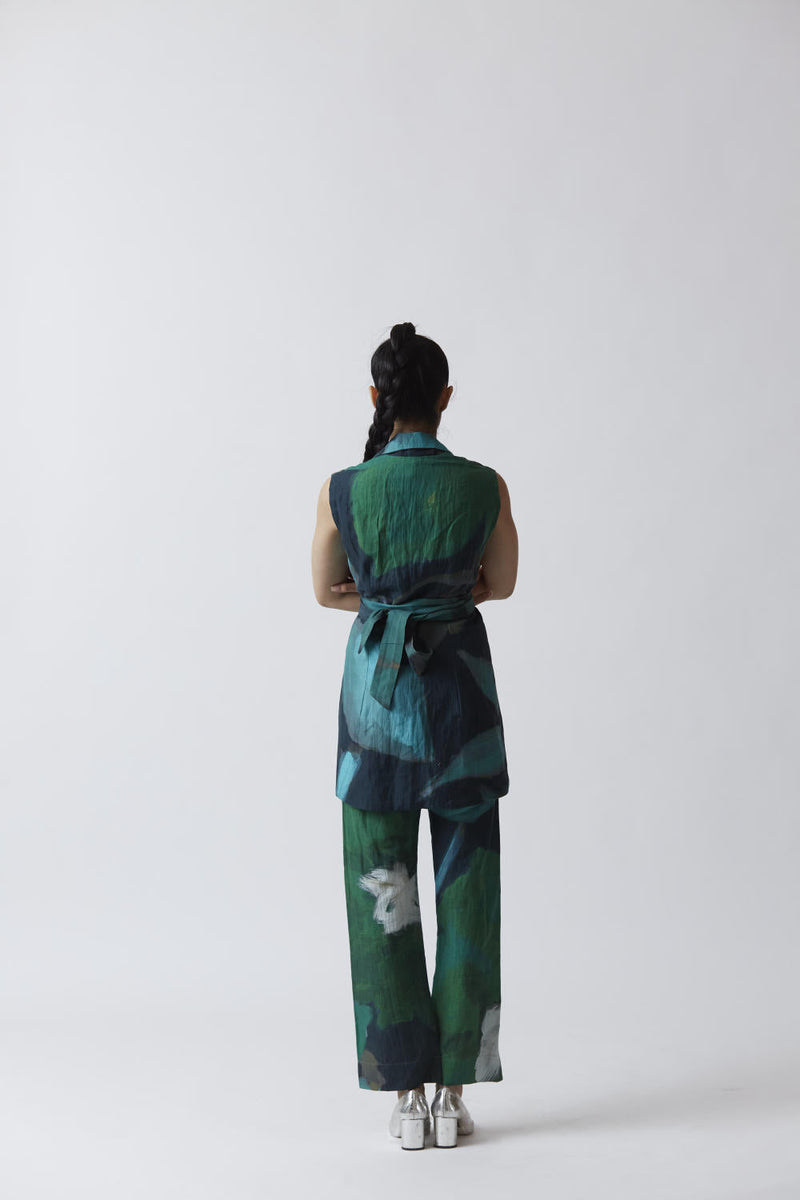 JADE JACKET SET linen Co-ord Set by Yam for women in Singapore