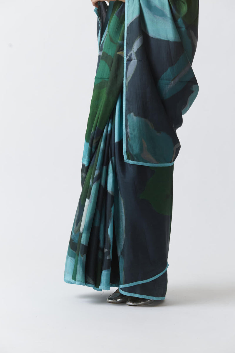 JADE SILK SAREE Sarees by Yam for women in Singapore