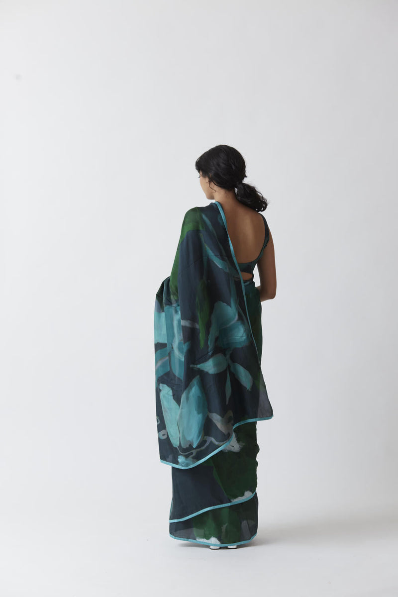 JADE SILK SAREE Sarees by Yam for women in Singapore