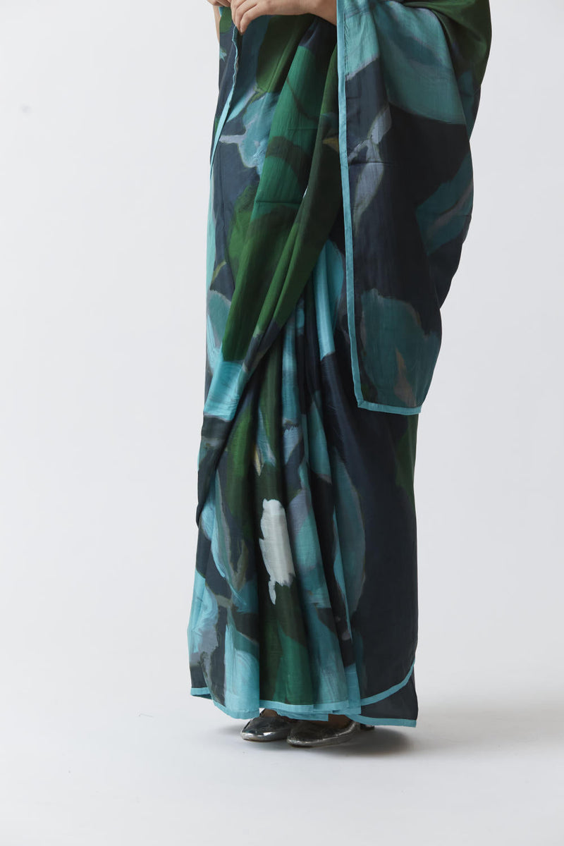 JADE SILK SAREE Sarees by Yam for women in Singapore