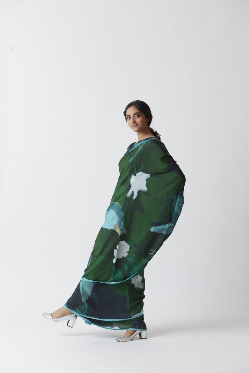 JADE SILK SAREE Sarees by Yam for women in Singapore