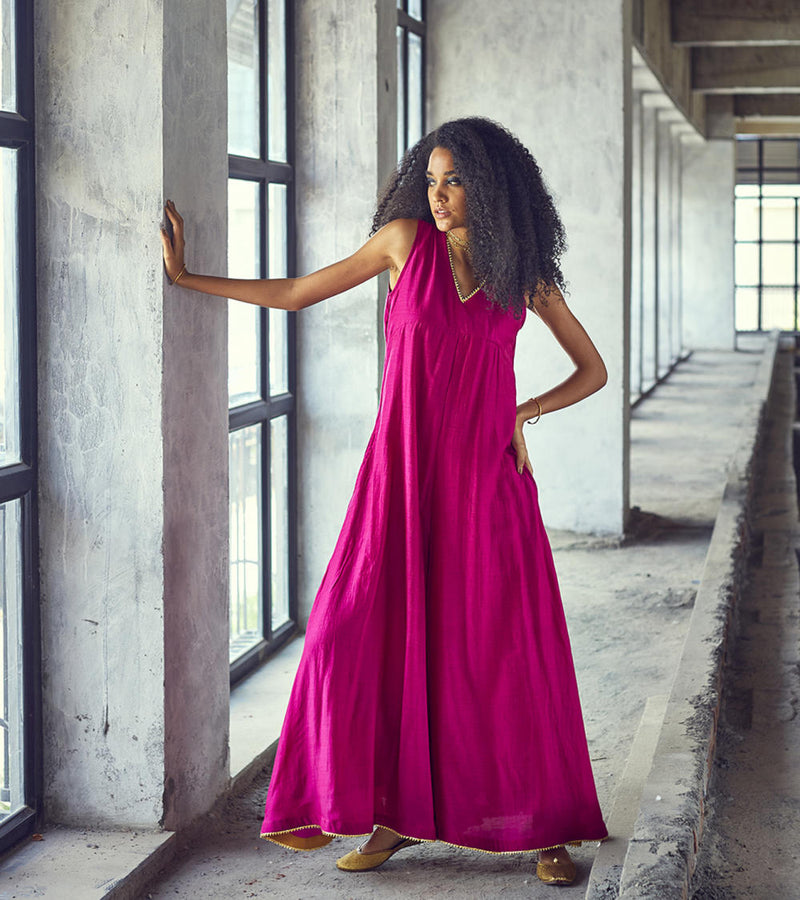 Jamun Jumpsuit Indo-Western Wear,Jumpsuits by Khara Kapas for women in Singapore